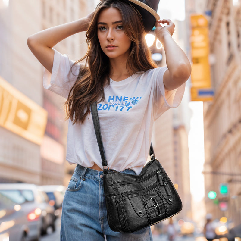 Lasion™ — Sleek Soft Leather, Effortless Organization