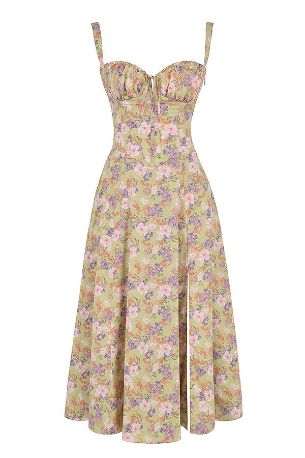 SoveaFrame™ Waist Dress — Sculpted Elegance Meets Summer Breeze