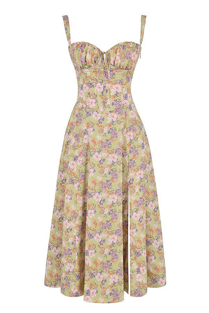 SoveaFrame™ Waist Dress — Sculpted Elegance Meets Summer Breeze