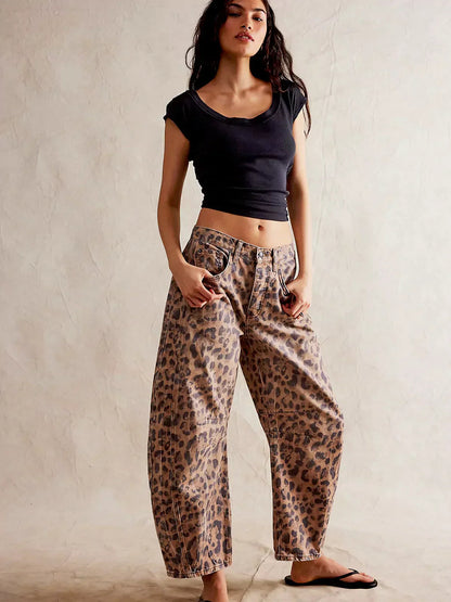 LuxuraWild™ Leopard Pants — Sculpted Comfort, Fearless Style