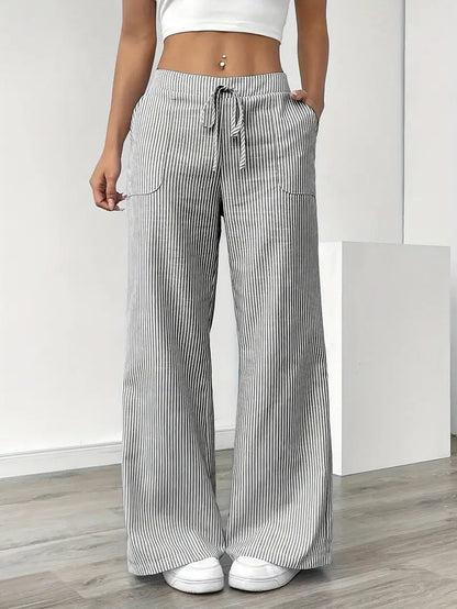 LioraLane Striped Pants™ — Streamlined Fit, Everyday Comfort
