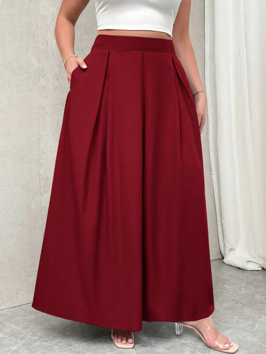 LuminaCurve™ Skirt — Flattering Comfort, Effortless Elegance