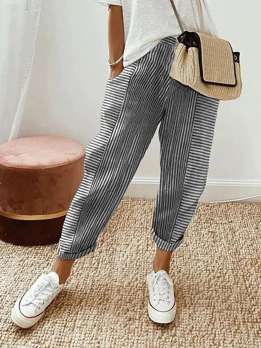 Striped Trousers™ — Flattering Fit, All-Day Comfort