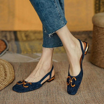 Slingback Flats by LioraLine™ — Effortless Comfort, Timeless Elegance