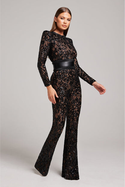 AmeliaLuxe™ Lace Jumpsuit — Elegance That Flatters Every Curve