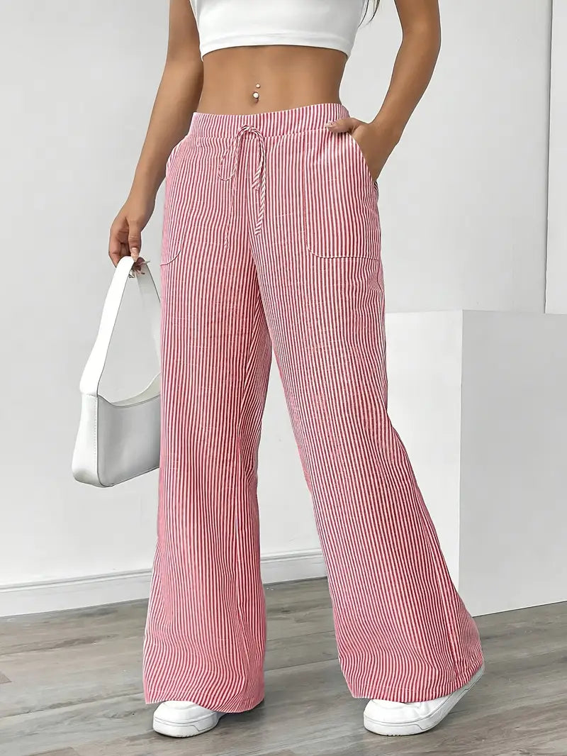LioraLane Striped Pants™ — Streamlined Fit, Everyday Comfort