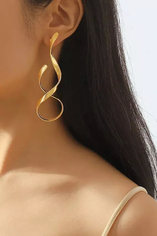 Virelli Spiral Earrings™ — Graceful Twists, Effortless Elegance