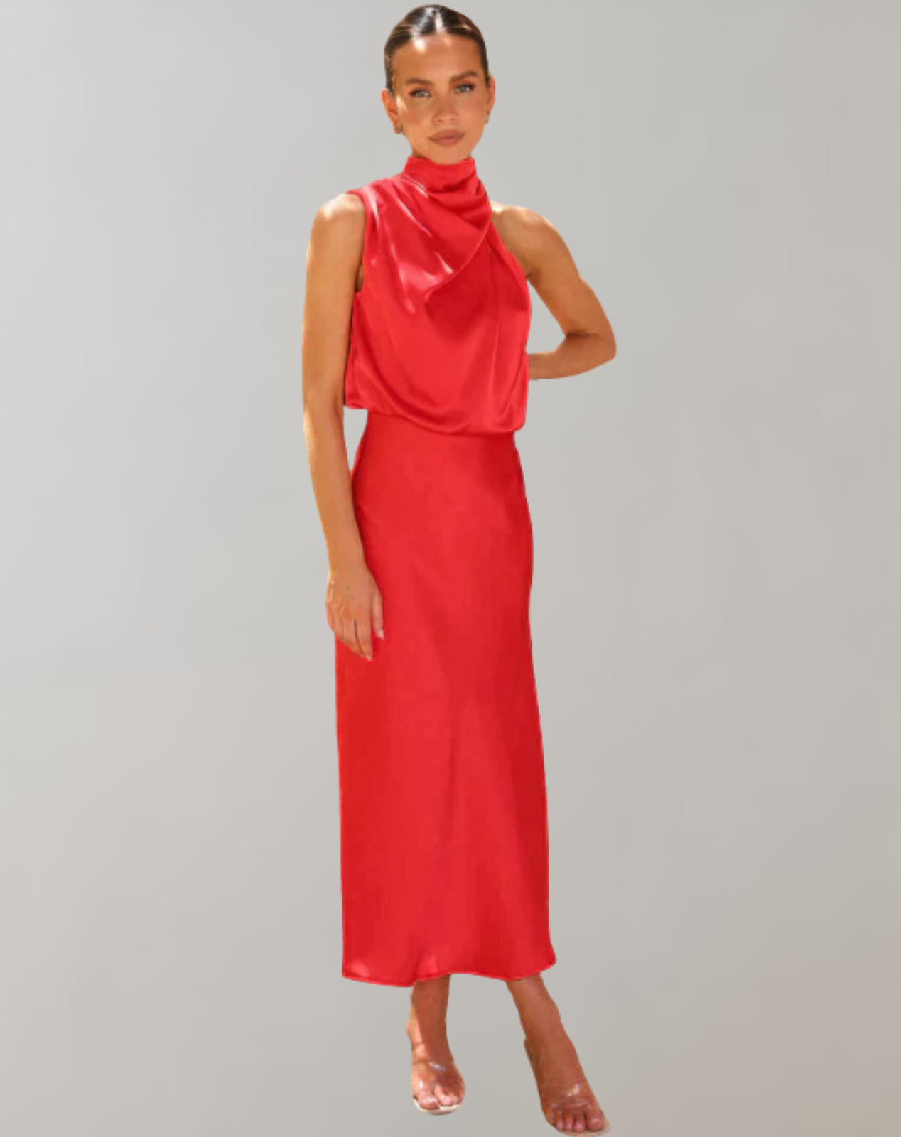 LioraLuxe™ Shimmer Maxi Dress — Glow with Timeless Elegance