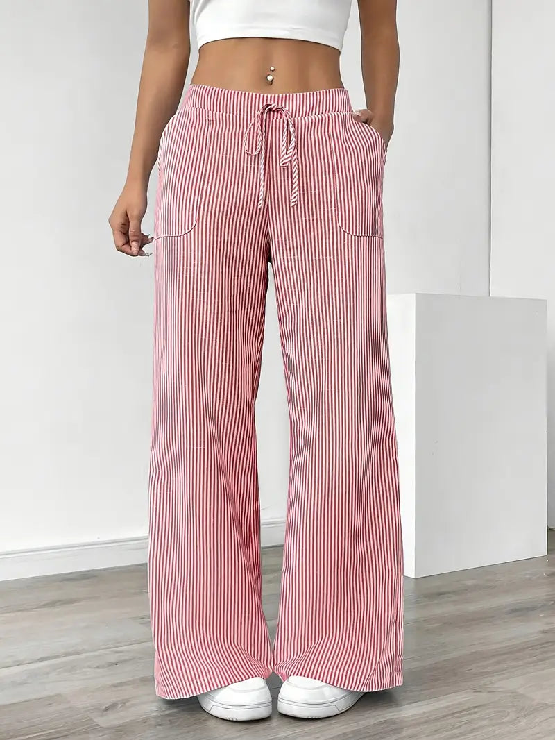 LioraLane Striped Pants™ — Streamlined Fit, Everyday Comfort