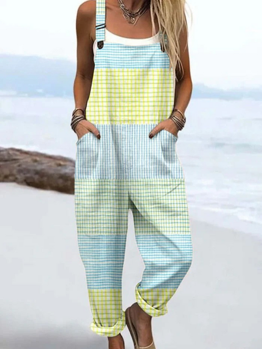 Wide-Leg Jumpsuit™ — Flowing Comfort Meets Vintage Charm