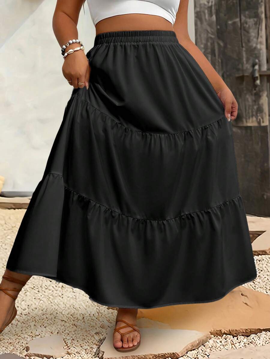 ElaraCurve™ Skirt — Flattering Comfort, Effortless Style