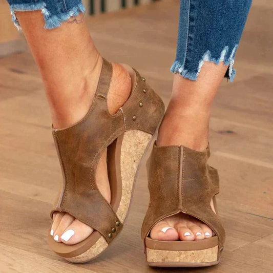 Mirovi Wedge Sandals™ — Effortless Comfort Meets Chic Style