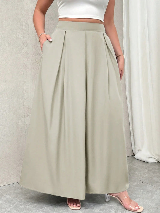 LuminaCurve™ Skirt — Flattering Comfort, Effortless Elegance