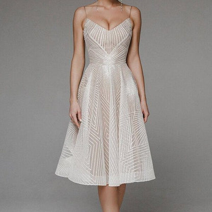 LioraSilk™ Spaghetti Strap Dress — Flattering Silhouette, Effortless Elegance