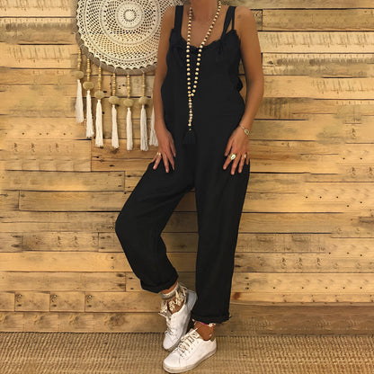 Marisol Ease™ Linen Jumpsuit — Breezy Comfort, Chic Silhouette