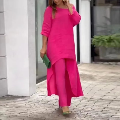 Cotton Linen Set™ — Flattering Comfort, Everyday Elegance