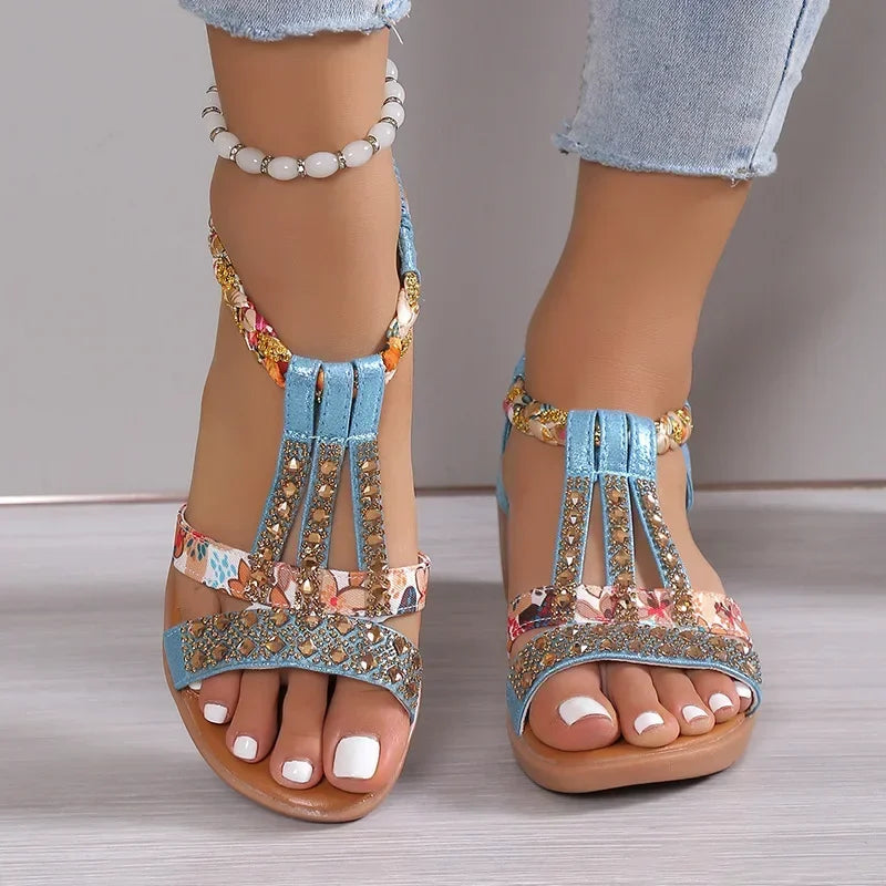 MariselleAura™ Sandals — Boho Charm Meets All-Day Comfort