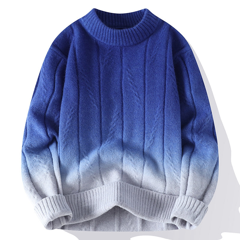 Gradient Knit Sweater™ — Cozy Fit with Chic Ombre Flair