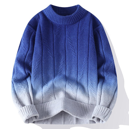 Gradient Knit Sweater™ — Cozy Fit with Chic Ombre Flair
