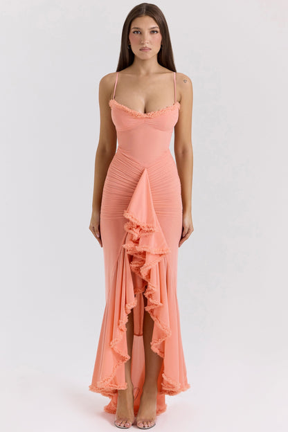 Lydia Dress — Sculpted Elegance in Motion